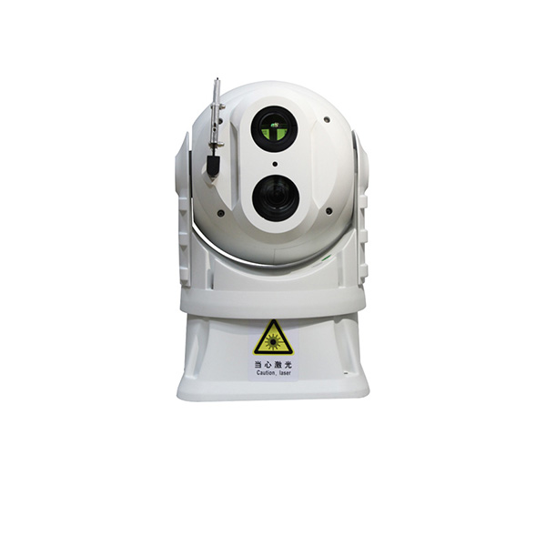 IP67 Mobile Surveillance Dual Sensor Laser PTZ Camera